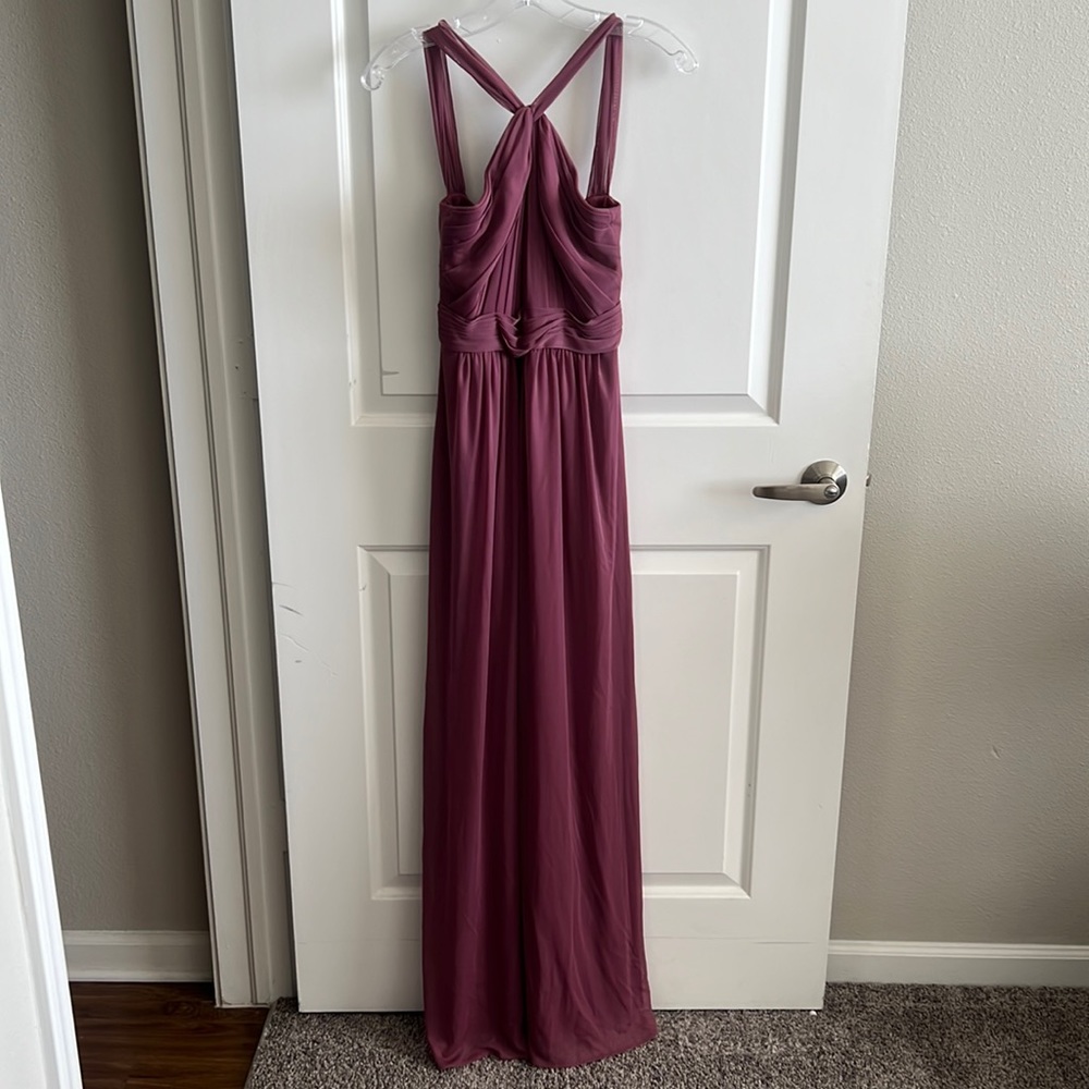 David’s bridal bridesmaid dress